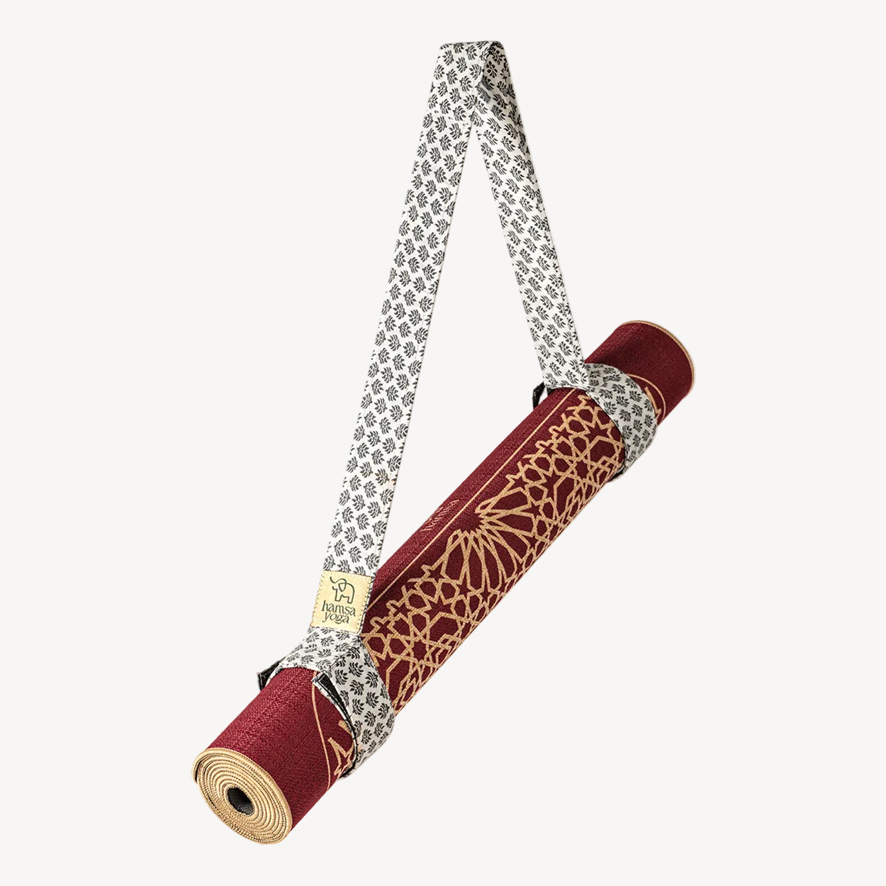 Pasek do jogi „Blanka” – ręcznie robiony w Indiach