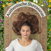 Shavasana auf naturfaser Yogamatte